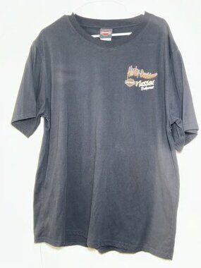 Harley Davidson Of Nassau Bahamas Graphic Tshirt Mens XL Motorcycle Marlin
